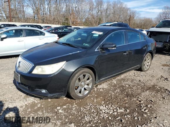 ✅ 2010 Buick LaCrosse CXL • VIN: 1G4GC5EG0AF178171 • Lot: 93297945. Listed on Copart with 80,285 mi. Free auction sales archive from the USA and detailed vehicle history report at DreamBid. Image 1.