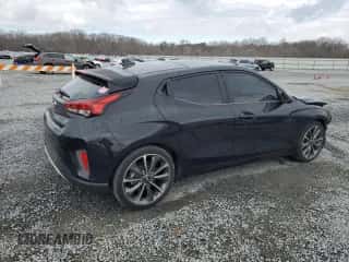 2019 Hyundai Veloster 2.0 z VIN KMHTG6AF3KU001522, wystawiony jako Copart lot #45362755 z przebiegiem 72 963 mil mil oraz Szkoda całkowita • Salvage title. Historia ofert i sprzedaży dostępna na DreamBid. Obrazek 3.