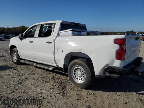 ✅ 2024 Chevrolet Silverado 1500 Work Truck • VIN: 2GCPAAED3R1160372 • Lot: 81570354. Listed on Copart with 13,874 mi. Free auction sales archive from the USA and detailed vehicle history report at DreamBid. Image 2.