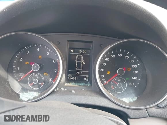 ✅ 2011 Volkswagen Golf • VIN: WVWAA7AJ6BW265135 • Лот: 41911257. Опубликован ранее на IAAI с пробегом 186 091 миль. Бесплатный доступ к архиву аукционных продаж из США и подробный отчёт об истории автомобиля на DreamBid. Изображение 7.