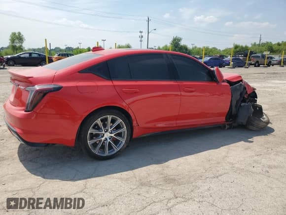 ✅ 2020 Cadillac CT5 V-Series • VIN: 1G6DV5RW3L0124715 • Lot: 63897525. Listed on Copart with Not provided. Free auction sales archive from the USA and detailed vehicle history report at DreamBid. Image 3.
