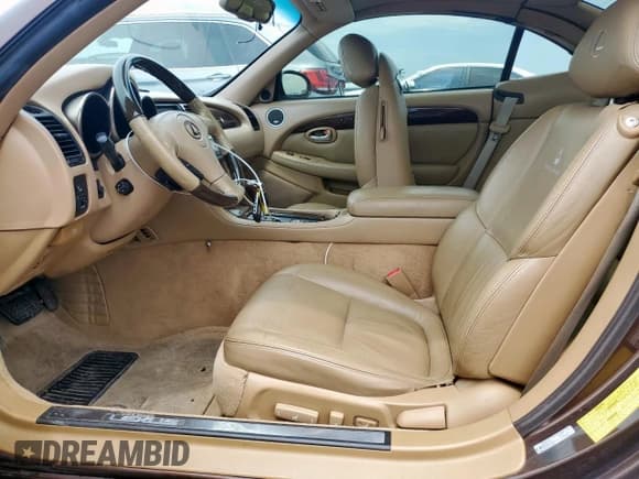 ✅ 2006 Lexus SC 430 • VIN: JTHFN48Y669001119 • Lot: 58327505. Listed on Copart with 76,854 mi. Free auction sales archive from the USA and detailed vehicle history report at DreamBid. Image 7.