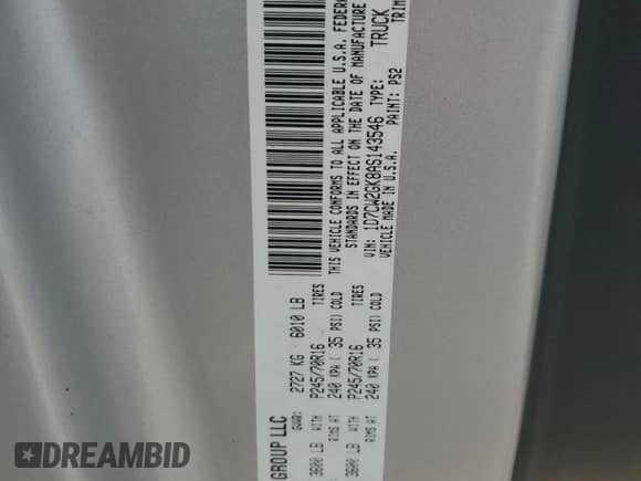 2010 Dodge Dakota ST z VIN 1D7CW2GK8AS143546, wystawiony jako Copart lot #71019664 z przebiegiem 116 705 mil mil oraz Szkoda całkowita • Salvage title. Historia ofert i sprzedaży dostępna na DreamBid. Obrazek 12.