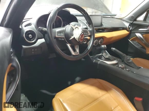✅ 2017 FIAT 124 Spider Elaborazione Abarth • VIN: JC1NFAEK1H0125019 • Lot: 51663565. Listed on Copart with Not provided. Free auction sales archive from the USA and detailed vehicle history report at DreamBid. Image 8.
