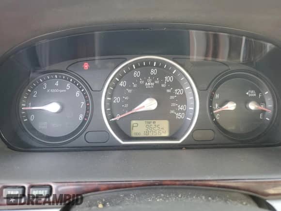 2008 Hyundai Sonata GLS with VIN 5NPET46C88H298799, listed as a Copart auction lot 84792995 with 187,564 mi miles and Clean title. Bid and sale history available at DreamBid. Image 9.