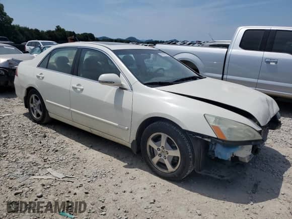 2007 Honda Accord with VIN JHMCN36527C001421, listed as a Copart auction lot 60969385 with 78,770 mi miles and Clean title. Bid and sale history available at DreamBid. Image 4.
