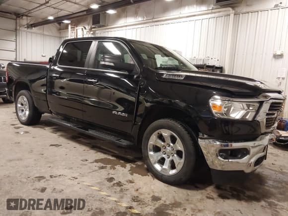 ✅ 2020 Ram 1500 Big Horn • VIN: 1C6SRFMT1LN242283 • Lot: 43750083. Listed on IAAI with 60,664 mi. Free auction sales archive from the USA and detailed vehicle history report at DreamBid. Image 1.
