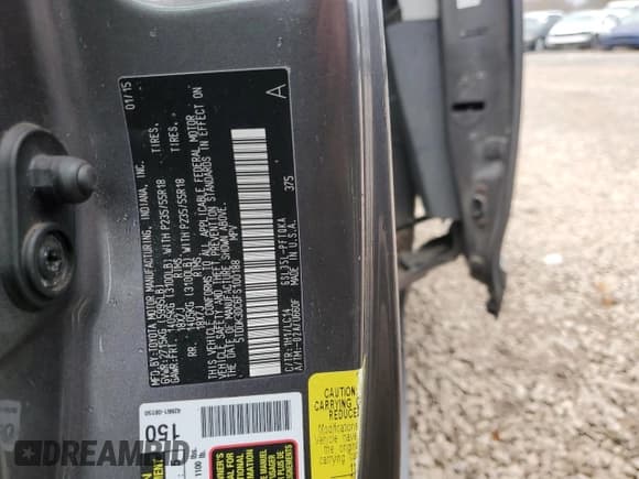 ✅ 2015 Toyota Sienna XLE • VIN: 5TDDK3DC6FS100188 • Лот: 92020105. Опубликован ранее на Copart с пробегом 191 670 миль. Бесплатный доступ к архиву аукционных продаж из США и подробный отчёт об истории автомобиля на DreamBid. Изображение 13.