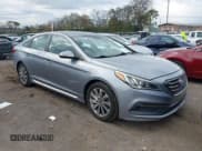 ✅ 2016 Hyundai Sonata Sport • VIN: 5NPE34AF4GH389259 • Лот: 43629376. Опубликован ранее на IAAI с пробегом 126 774 миль. Бесплатный доступ к архиву аукционных продаж из США и подробный отчёт об истории автомобиля на DreamBid. Изображение 1.