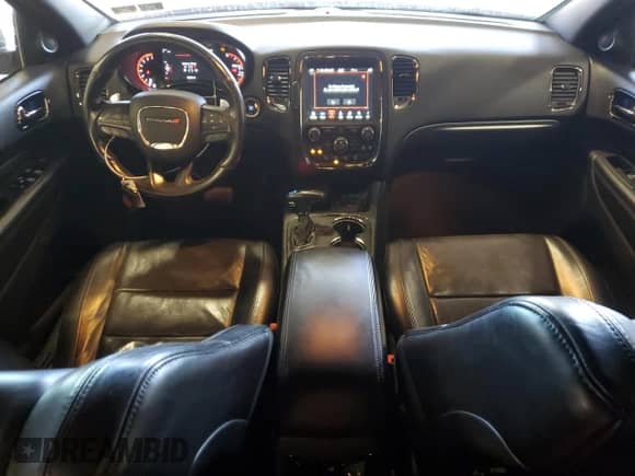 2020 Dodge Durango R/T with VIN 1C4SDJCT2LC348698, listed as a Copart auction lot 86456455 with 55,249 mi miles and Salvage title. Bid and sale history available at DreamBid. Image 8.