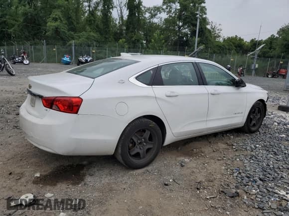 ✅ 2016 Chevrolet Impala LS • VIN: 2G11X5SA6G9161349 • Lot: 67399885. Wystawiony na Copart z przebiegiem 106 125 mil. Bezpłatny archiwum sprzedaży aukcyjnych z USA i szczegółowy raport historii pojazdu na DreamBid. Zdjęcie 3.