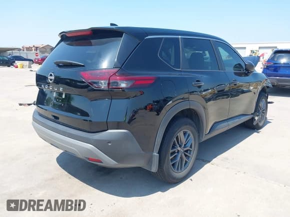 ✅ 2023 Nissan Rogue S • VIN: 5N1BT3AA5PC864524 • Lot: 42878218. Listed on IAAI with 53,427 mi. Free auction sales archive from the USA and detailed vehicle history report at DreamBid. Image 4.