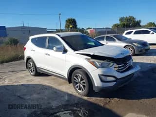 ✅ 2016 Hyundai Santa Fe • VIN: 5XYZU3LA1GG351294 • Лот: 43922733. Опубликован ранее на IAAI с пробегом 112 605 миль. Бесплатный доступ к архиву аукционных продаж из США и подробный отчёт об истории автомобиля на DreamBid. Изображение 1.