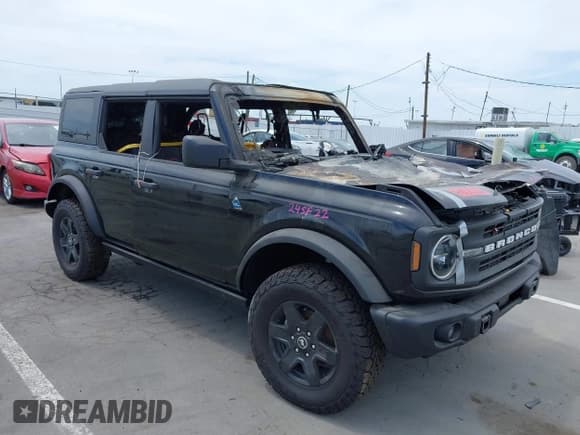 ✅ 2024 Ford Bronco Black Diamond • VIN: 1FMEE1BP2RLA24850 • Lot: 42221063. Listed on IAAI with Not provided. Free auction sales archive from the USA and detailed vehicle history report at DreamBid. Image 1.