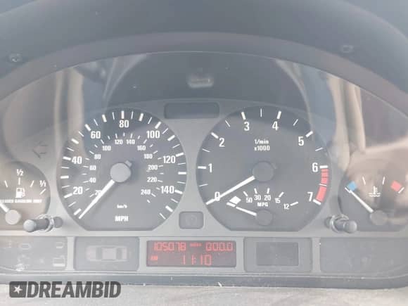 2000 BMW 3 Series 323i с VIN WBAAM3335YFP68157, выставлен на аукционе IAAI как лот 42029364 с пробегом 105 078 миль миль и . История ставок и продаж доступна на DreamBid. Изображение 7.