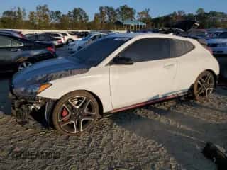 2021 Hyundai Veloster with VIN KMHT36AH0MU010680, listed as a Copart auction lot 73536384 with 22,012 mi miles and Salvage title. Bid and sale history available at DreamBid. Image 1.