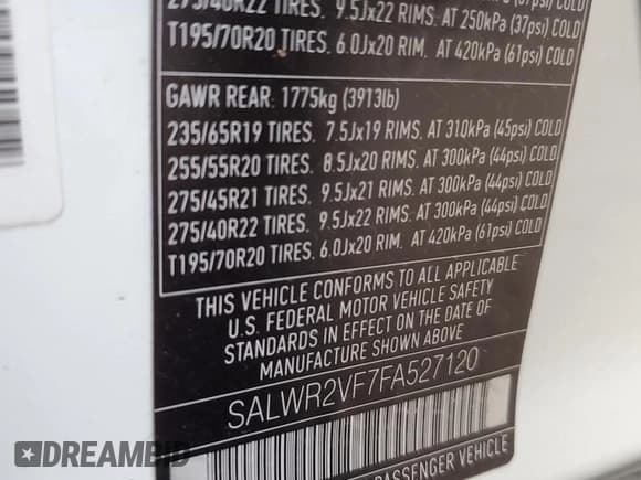 ✅ 2015 Land Rover Range Rover Sport HSE • VIN: SALWR2VF7FA527120 • Lot: 91786865. Wystawiony na Copart z przebiegiem 59 882 mil. Bezpłatny archiwum sprzedaży aukcyjnych z USA i szczegółowy raport historii pojazdu na DreamBid. Zdjęcie 13.