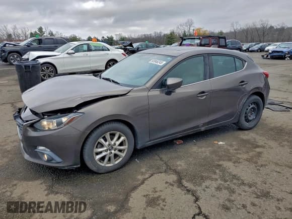 ✅ 2015 Mazda 3 i Grand Touring • VIN: 3MZBM1M71FM200205 • Lot: 93946245. Listed on Copart with 130,735 mi. Free auction sales archive from the USA and detailed vehicle history report at DreamBid. Image 1.