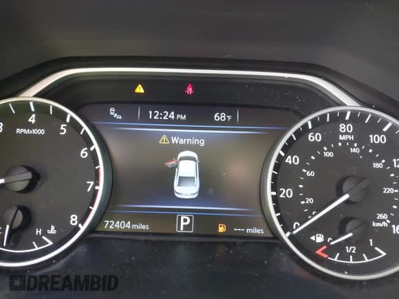 ✅ 2019 Nissan Maxima Platinum • VIN: 1N4AA6AV6KC372089 • Lot: 40722056. Wystawiony na IAAI z przebiegiem 72 404 mil. Bezpłatny archiwum sprzedaży aukcyjnych z USA i szczegółowy raport historii pojazdu na DreamBid. Zdjęcie 7.