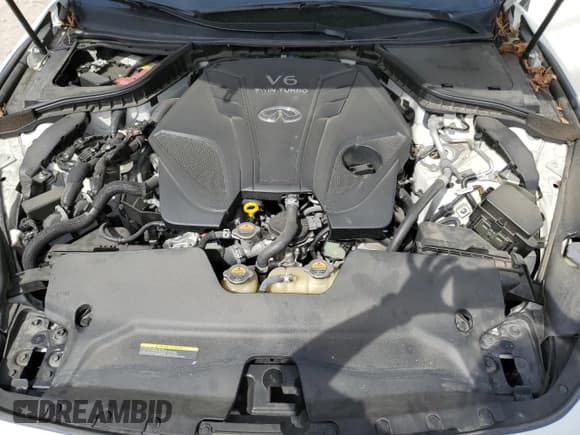 ✅ 2020 Infiniti Q60 Red Sport 400 • VIN: JN1FV7EK5LM400375 • Lot: 50805025. Listed on Copart with 38,331 mi. Free auction sales archive from the USA and detailed vehicle history report at DreamBid. Image 11.