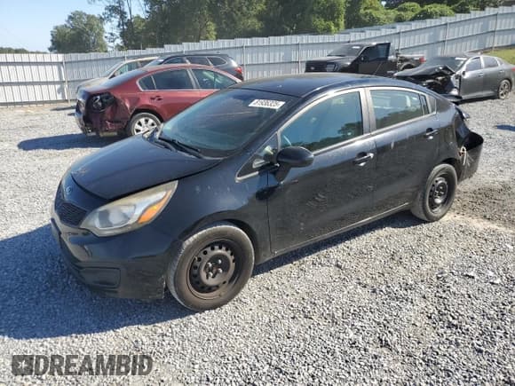 ✅ 2013 Kia Rio LX • VIN: KNADM4A35D6212740 • Lot: 81936325. Listed on Copart with 138,653 mi. Free auction sales archive from the USA and detailed vehicle history report at DreamBid. Image 1.