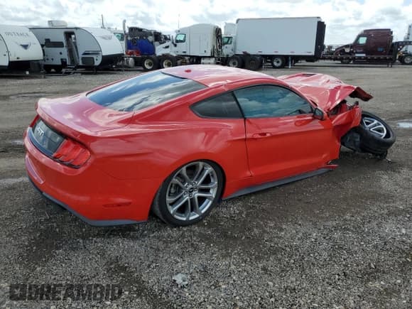 ✅ 2018 Ford Mustang GT • VIN: 1FA6P8CF3J5137917 • Lot: 59670894. Listed on Copart with Not provided. Free auction sales archive from the USA and detailed vehicle history report at DreamBid. Image 3.