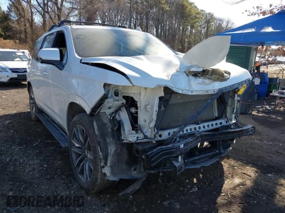 ✅ 2021 Cadillac Escalade Sport • VIN: 1GYS4FKL9MR282951 • Lot: 41492002. Wystawiony na IAAI z przebiegiem 73 861 mil. Bezpłatny archiwum sprzedaży aukcyjnych z USA i szczegółowy raport historii pojazdu na DreamBid. Zdjęcie 1.