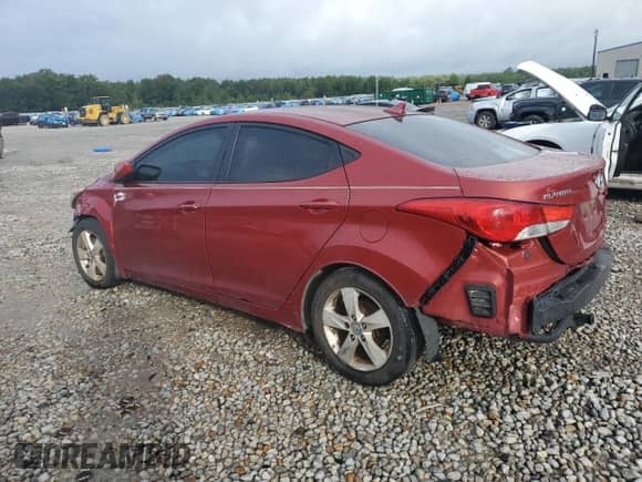 2012 Hyundai Elantra GLS with VIN KMHDH4AE0CU427828, listed as a Copart auction lot 82284695 with 190,889 mi miles and Clean title. Bid and sale history available at DreamBid. Image 2.