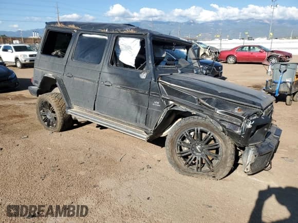✅ 2013 Mercedes-Benz G 63 AMG • VIN: WDCYC7DF9DX206443 • Lot: 59352504. Listed on Copart with Not provided. Free auction sales archive from the USA and detailed vehicle history report at DreamBid. Image 4.