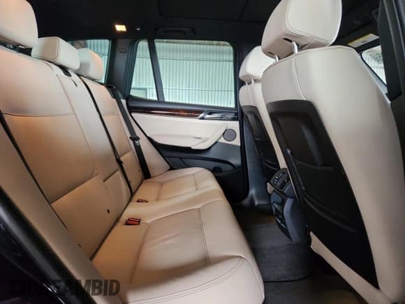 ✅ 2017 BMW X3 xDrive35i • VIN: 5UXWX7C36H0U43901 • Lot: 87452425. Listed on Copart with 30,077 mi. Free auction sales archive from the USA and detailed vehicle history report at DreamBid. Image 11.