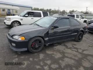1995 Honda Civic z VIN 2HGEJ1230SH545096, wystawiony jako Copart lot #85908795 z przebiegiem 150 047 mil mil oraz Szkoda całkowita • Salvage title. Historia ofert i sprzedaży dostępna na DreamBid. Obrazek 1.