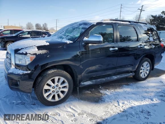 ✅ 2014 Toyota Sequoia Platinum • VIN: 5TDDY5G11ES097381 • Lot: 45488245. Wystawiony na Copart z przebiegiem 116 593 mil. Bezpłatny archiwum sprzedaży aukcyjnych z USA i szczegółowy raport historii pojazdu na DreamBid. Zdjęcie 1.