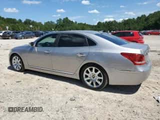 2013 Hyundai Equus Signature z VIN KMHGH4JH9DU069606, wystawiony jako Copart lot #70166345 z przebiegiem 154 410 mil mil oraz Szkoda całkowita • Salvage title. Historia ofert i sprzedaży dostępna na DreamBid. Obrazek 2.