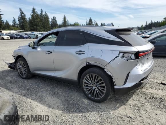 ✅ 2024 Lexus RX 450h+ Luxury • VIN: JTJCJMGA9R2010329 • Лот: 48578425. Опубликован ранее на Copart с пробегом 12 275 миль. Бесплатный доступ к архиву аукционных продаж из США и подробный отчёт об истории автомобиля на DreamBid. Изображение 2.