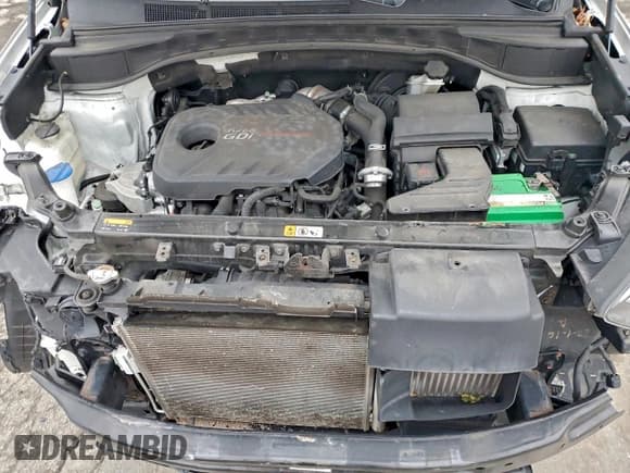 ✅ 2017 Hyundai Santa Fe Ultimate • VIN: 5XYZWDLA4HG387319 • Lot: 95008965. Listed on Copart with 97,807 mi. Free auction sales archive from the USA and detailed vehicle history report at DreamBid. Image 12.