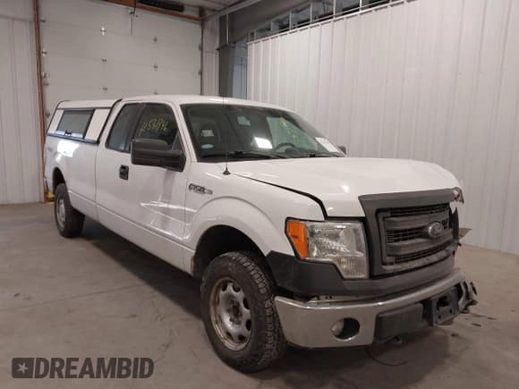 ✅ 2014 Ford F-150 XL • VIN: 1FTFX1EFXEKG20617 • Lot: 41531746. Listed on IAAI with 262,007 mi. Free auction sales archive from the USA and detailed vehicle history report at DreamBid. Image 1.