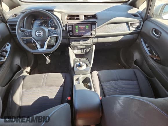 ✅ 2024 Nissan LEAF SV Plus • VIN: 1N4CZ1CV1RC552981 • Lot: 81907035. Listed on Copart with 9,963 mi. Free auction sales archive from the USA and detailed vehicle history report at DreamBid. Image 8.