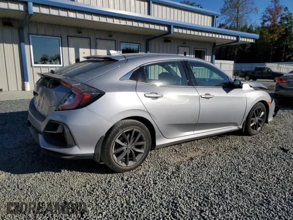 ✅ 2021 Honda Civic EX • VIN: SHHFK7H64MU414104 • Lot: 82553955. Listed on Copart with 13,081 mi. Free auction sales archive from the USA and detailed vehicle history report at DreamBid. Image 3.