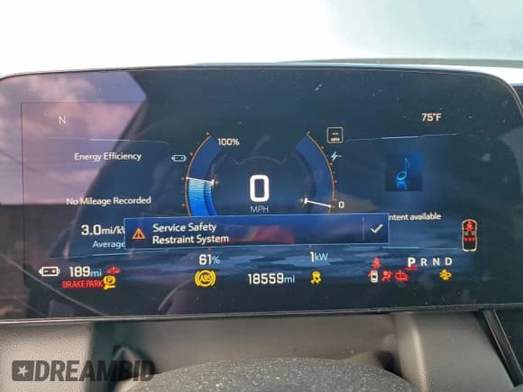 ✅ 2025 Chevrolet Equinox EV LT • VIN: 3GN7DLRP5SS192345 • Lot: 95234915. Wystawiony na Copart z przebiegiem 18 559 mil. Bezpłatny archiwum sprzedaży aukcyjnych z USA i szczegółowy raport historii pojazdu na DreamBid. Zdjęcie 9.