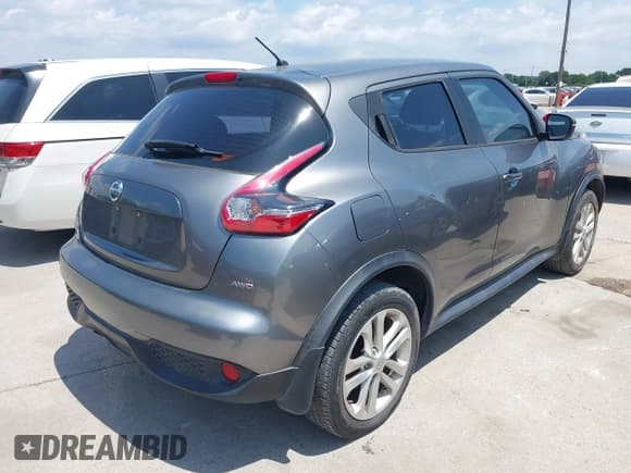 ✅ 2015 Nissan Juke SL • VIN: JN8AF5MVXFT561291 • Lot: 42389533. Listed on IAAI with 60,387 mi. Free auction sales archive from the USA and detailed vehicle history report at DreamBid. Image 4.