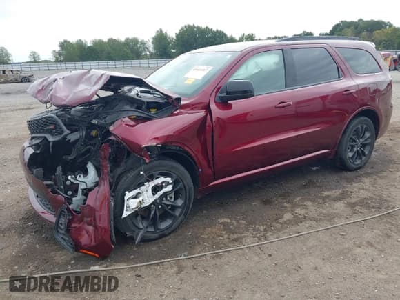 ✅ 2024 Dodge Durango GT Plus • VIN: 1C4RDHDG8RC137684 • Lot: 43411517. Listed on IAAI with 20,054 mi. Free auction sales archive from the USA and detailed vehicle history report at DreamBid. Image 19.