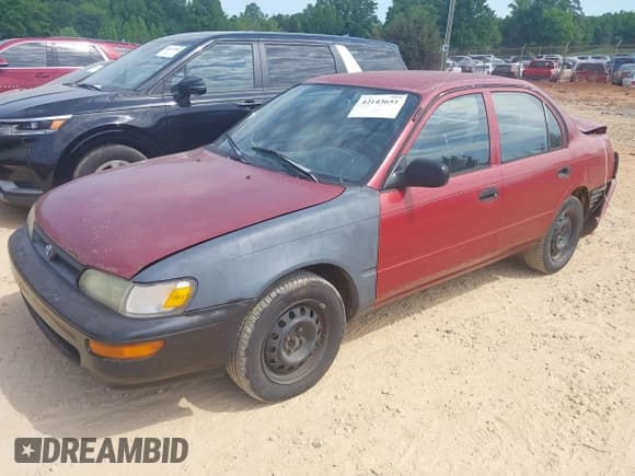 ✅ 1994 Toyota Corolla • VIN: 2T1AE04B8RC028343 • Lot: 42143651. Wystawiony na IAAI z przebiegiem 291 301 mil. Bezpłatny archiwum sprzedaży aukcyjnych z USA i szczegółowy raport historii pojazdu na DreamBid. Zdjęcie 2.