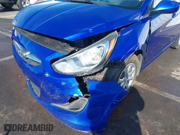 ✅ 2013 Hyundai Accent GLS • VIN: KMHCT4AE5DU538287 • Lot: 43465361. Listed on IAAI with 134,398 mi. Free auction sales archive from the USA and detailed vehicle history report at DreamBid. Image 13.
