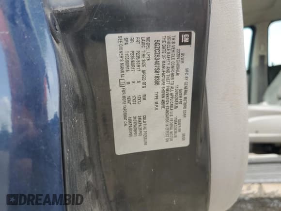 ✅ 2007 Saturn VUE V6 • VIN: 5GZCZ53407S818386 • Lot: 54522905. Wystawiony na Copart z przebiegiem 134 131 mil. Bezpłatny archiwum sprzedaży aukcyjnych z USA i szczegółowy raport historii pojazdu na DreamBid. Zdjęcie 13.