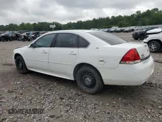 2011 Chevrolet Impala Police Police with VIN 2G1WD5EM6B1242623, listed as a Copart auction lot 58583405 with 175,947 mi miles and Salvage title. Bid and sale history available at DreamBid. Image 2.