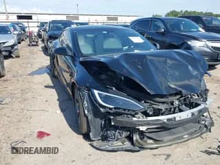 ✅ 2022 Tesla Model S Plaid • VIN: 5YJSA1E63NF478351 • Лот: 42056199. Опубликован ранее на IAAI с пробегом Не указан. Бесплатный доступ к архиву аукционных продаж из США и подробный отчёт об истории автомобиля на DreamBid. Изображение 1.