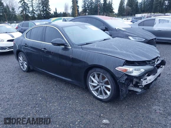 ✅ 2017 Alfa Romeo Giulia • VIN: ZARFAEBN3H7551447 • Lot: 43679921. Listed on IAAI with 78,728 mi. Free auction sales archive from the USA and detailed vehicle history report at DreamBid. Image 1.