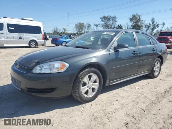 ✅ 2015 Chevrolet Impala LS • VIN: 2G1WA5E35F1143894 • Лот: 76008944. Опубликован ранее на Copart с пробегом Не указан. Бесплатный доступ к архиву аукционных продаж из США и подробный отчёт об истории автомобиля на DreamBid. Изображение 1.