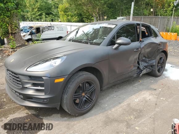 ✅ 2021 Porsche Macan • VIN: WP1AA2A57MLB11316 • Lot: 71252405. Listed on Copart with 27,837 mi. Free auction sales archive from the USA and detailed vehicle history report at DreamBid. Image 1.