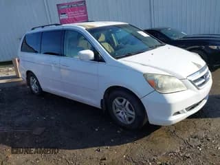 ✅ 2007 Honda Odyssey EX • VIN: 5FNRL38497B141491 • Lot: 43812526. Listed on IAAI with Not provided. Free auction sales archive from the USA and detailed vehicle history report at DreamBid. Image 1.